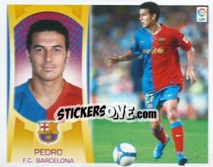 Sticker Pedro Rodríguez (#16B) - Liga Spagnola  2009-2010 - Colecciones ESTE
