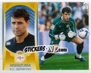 Sticker Aranzubia  (#1) - Liga Spagnola  2009-2010 n. 123 - Colecciones ESTE
