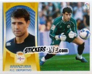 Cromo Aranzubia  (#1) - Liga Spagnola  2009-2010 - Colecciones ESTE