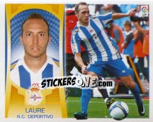 Sticker Laure (#4A) - Liga Spagnola  2009-2010 n. 126 - Colecciones ESTE