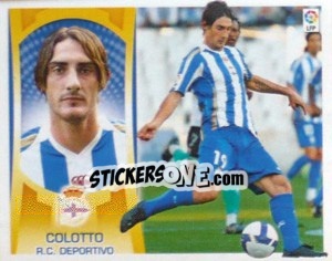 Sticker Colotto  (#4B) - Liga Spagnola  2009-2010 n. 127 - Colecciones ESTE