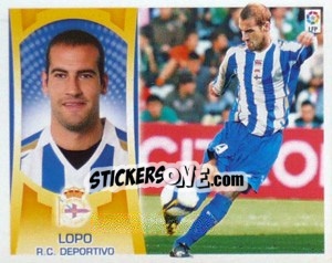 Figurina Lopo (#5) - Liga Spagnola  2009-2010 - Colecciones ESTE