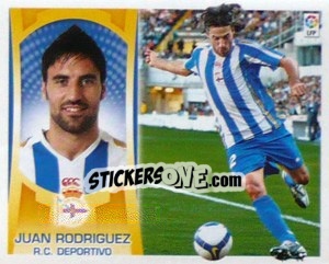 Sticker Juan Rodriguez (#12) - Liga Spagnola  2009-2010 - Colecciones ESTE