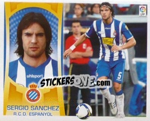 Sticker Sergio Sanchez (#3A) - Liga Spagnola  2009-2010 n. 155 - Colecciones ESTE