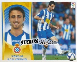 Cromo Pareja (#4) - Liga Spagnola  2009-2010 - Colecciones ESTE