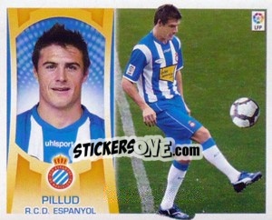 Sticker Pillud (#6A) - Liga Spagnola  2009-2010 - Colecciones ESTE