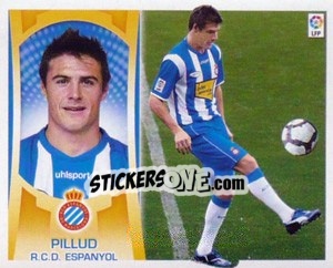 Figurina Pillud (#6A) - Liga Spagnola  2009-2010 - Colecciones ESTE