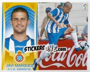 Sticker Javi Marquez (#9B) - Liga Spagnola  2009-2010 n. 164 - Colecciones ESTE