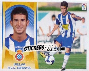 Sticker Sielva (#11B) - Liga Spagnola  2009-2010 - Colecciones ESTE
