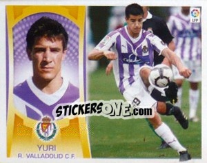 Sticker Yuri (#4B) COLOCA - Liga Spagnola  2009-2010 - Colecciones ESTE