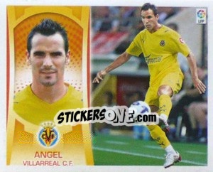 Cromo Angel (#4A) - Liga Spagnola  2009-2010 - Colecciones ESTE