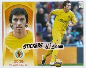 Sticker Godin (#5) - Liga Spagnola  2009-2010 - Colecciones ESTE