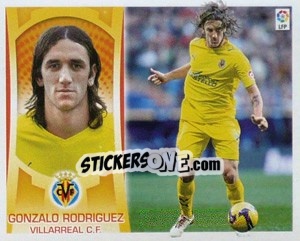 Figurina Gonzalo Rodriguez (#6) - Liga Spagnola  2009-2010 - Colecciones ESTE