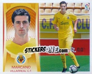Figurina Marcano (#7) - Liga Spagnola  2009-2010 - Colecciones ESTE