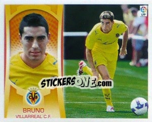 Cromo Bruno Soriano (#11B) - Liga Spagnola  2009-2010 - Colecciones ESTE