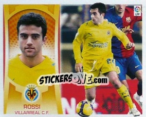 Sticker Giuseppe Rossi (#15) - Liga Spagnola  2009-2010 - Colecciones ESTE