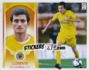 Figurina Joseba Llorente  (#16) - Liga Spagnola  2009-2010 - Colecciones ESTE