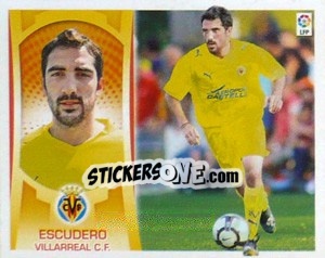 Cromo Escudero (#12B) COLOCA - Liga Spagnola  2009-2010 - Colecciones ESTE