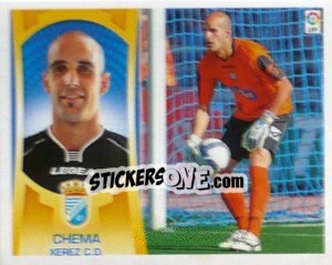 Sticker Chema (#1) - Liga Spagnola  2009-2010 n. 543 - Colecciones ESTE