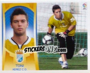 Cromo Toni (#2) - Liga Spagnola  2009-2010 - Colecciones ESTE