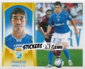 Figurina Francis (#3) - Liga Spagnola  2009-2010 - Colecciones ESTE