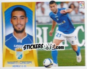 Figurina Marti Crespi (#5) - Liga Spagnola  2009-2010 - Colecciones ESTE