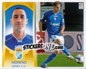 Figurina Moreno (#8) - Liga Spagnola  2009-2010 - Colecciones ESTE