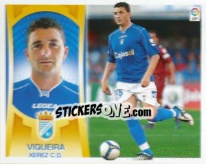 Sticker Viqueira (#10) - Liga Spagnola  2009-2010 n. 552 - Colecciones ESTE