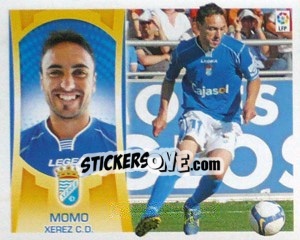 Sticker Momo (#13) - Liga Spagnola  2009-2010 - Colecciones ESTE