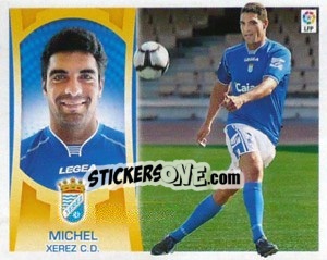 Sticker Michel (#14) - Liga Spagnola  2009-2010 - Colecciones ESTE