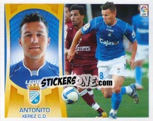 Figurina Antonito (#15) - Liga Spagnola  2009-2010 - Colecciones ESTE