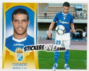 Cromo Casado (#6B) COLOCA - Liga Spagnola  2009-2010 - Colecciones ESTE