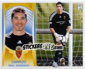 Sticker Carrizo (#1) - Liga Spagnola  2009-2010 n. 573 - Colecciones ESTE