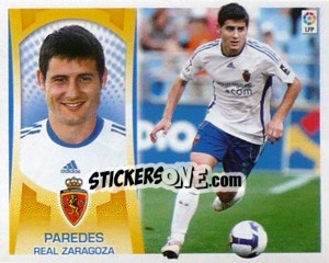Cromo Paredes (#7) - Liga Spagnola  2009-2010 - Colecciones ESTE
