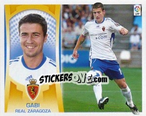 Cromo Gabi (#9) - Liga Spagnola  2009-2010 n. 582 - Colecciones ESTE