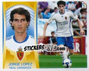 Sticker Jorge Lopez (#11) - Liga Spagnola  2009-2010 - Colecciones ESTE