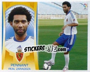 Sticker Pennant (#14) - Liga Spagnola  2009-2010 n. 587 - Colecciones ESTE