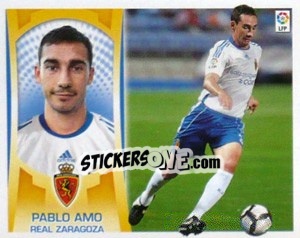 Sticker Pablo Amo (#3B) COLOCA - Liga Spagnola  2009-2010 - Colecciones ESTE