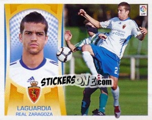 Cromo Laguardia (#7B) COLOCA - Liga Spagnola  2009-2010 n. 593 - Colecciones ESTE