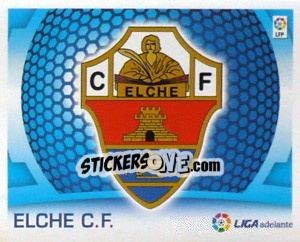 Figurina Escudo -  Elche C.F. - Liga Spagnola  2009-2010 - Colecciones ESTE