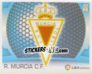 Cromo Escudo -  R.Murcia C.F. - Liga Spagnola  2009-2010 - Colecciones ESTE