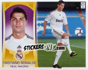Sticker #2 - Cristiano Ronaldo (R. Madrid) - Liga Spagnola  2009-2010 - Colecciones ESTE