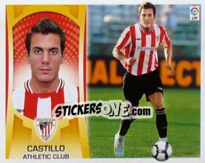 Sticker #11 - Castillo (Athletic) - Liga Spagnola  2009-2010 n. 641 - Colecciones ESTE