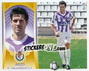 Sticker #18 - Arzo (Valladolid) - Liga Spagnola  2009-2010 - Colecciones ESTE