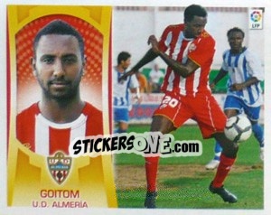 Sticker #21 - Goitom (Almeria) - Liga Spagnola  2009-2010 - Colecciones ESTE