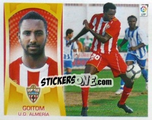 Sticker #21 - Goitom (Almeria) - Liga Spagnola  2009-2010 n. 651 - Colecciones ESTE