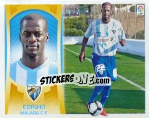 Sticker #23 - Edinho (Malaga) - Liga Spagnola  2009-2010 n. 653 - Colecciones ESTE