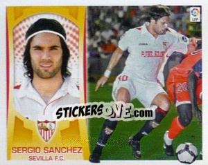 Sticker #29 - Sergio Sanchez (Sevilla) - Liga Spagnola  2009-2010 - Colecciones ESTE