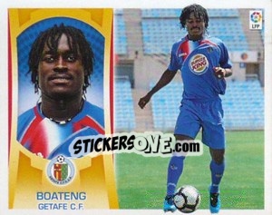 Sticker #30 - Derek Boateng (Getafe) - Liga Spagnola  2009-2010 - Colecciones ESTE
