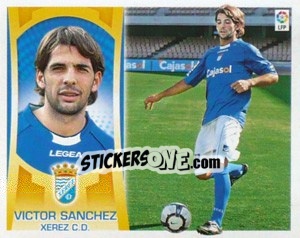 Cromo #31 - Victor Sanchez (Xerez) - Liga Spagnola  2009-2010 - Colecciones ESTE